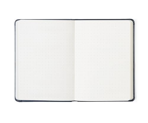 Lined Journal Notebook 4 x 5.6 in (A6), 160 Pages, PU Leather Hardcover, 100gsm Thick Paper, Compact Notebook for Notes, Daily Writing & Travel, Planning Card Included (2025)(Dark Green) - color: Dark Green, size: A6（2025）