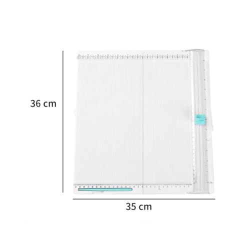 Paper Cutter Portable Foldable Paper Cutter Cm Inch Scale Scrapbooking Trimmer