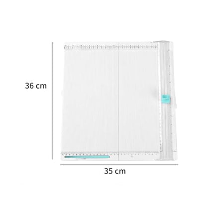 Paper Cutter Portable Foldable Paper Cutter Cm Inch Scale Scrapbooking Trimmer