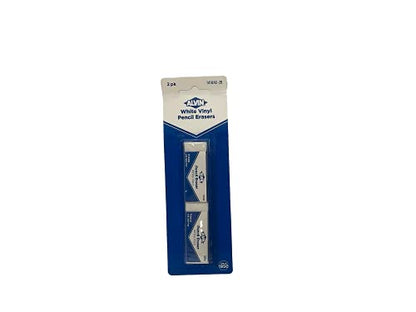 Vinyl Erasers for Kids. Large Eraser for Kids and School - Pack of 2 - Jumbo Vinyl for Pencils