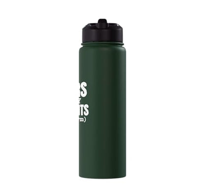 Funny School Teacher - Tears Of My Students Stainless Steel Insulated Water Bottle - color: Dark Green