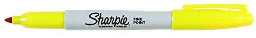 Sharpie Permanent Markers | Fine Point for Bold Details | Assorted Colours | 12 Count