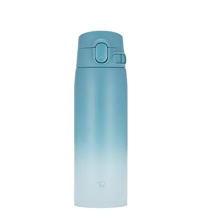 Zojirushi SM-VH60-GZ GoCafe Insulated Stainless Steel Mug, 20-Ounce (.60 liter), PFAS-free & BPA-free - color: Aqua Asagi, size: 20 Ounces