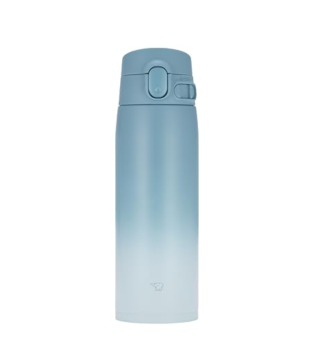Zojirushi SM-VH60-GZ GoCafe Insulated Stainless Steel Mug, 20-Ounce (.60 liter), PFAS-free & BPA-free - color: Aqua Asagi, size: 20 Ounces
