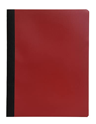 Mintra Office Poly Composition Book (3 Pack, Poly Comp - Ice, Chili, Olive) - color: Ice, Chili, Olive, size: 7.5in x 9.75in (3 Pack)