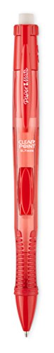 Paper Mate Clearpoint Mechanical Pencils, 0.7mm Color Lead, Erasable, Refillable, 6 Count - Vibrant Colors, Comfortable Grip, Fun Office Supplies