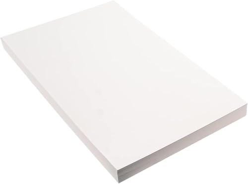 300 Sheets Art Paper 9" x 12" Craft Drawing Paper for Sketching - color: white300P