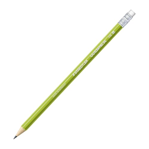 STAEDTLER WOPEX Pre-Sharpened #2 Pencils, Pack of 20 - Ergonomic Triangular Shape, Break-Resistant, Non-Slip Surface, Wood-Polymer, PVC-Free Eraser Tip - style: 20 Count