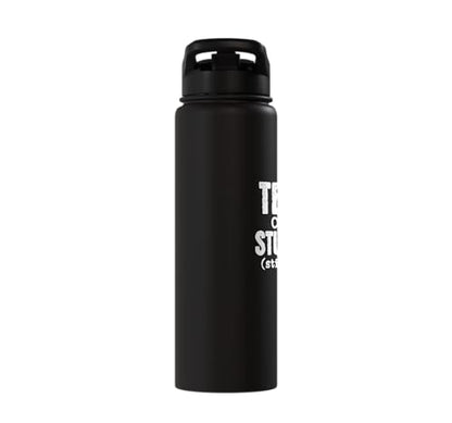 Funny School Teacher - Tears Of My Students Stainless Steel Insulated Water Bottle - color: Black