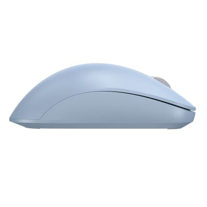 Incase Bluetooth Ergonomic Mouse – Designed by Microsoft – Two Thumb Buttons, Easy to Grip Thumb Rest, Precision Tracking, Connects 3 Devices, 15 Month Battery Life, PCs/Laptops (Pastel Blue) - color: Pastel Blue