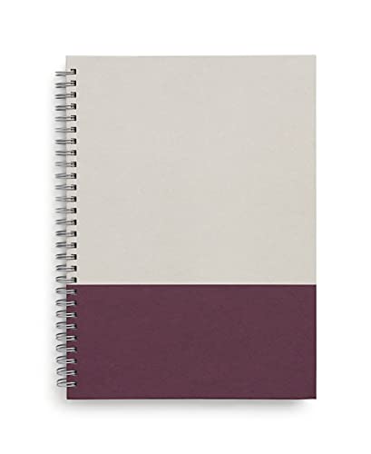 TRU RED Medium Hardcover Ruled Notebook, Gray/Purple - color: Gray/Purple, style: 1 Pack