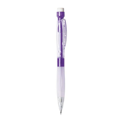BIC Velocity Max Mechanical Pencils, With Colorful Barrel, Medium Point (0.7mm), 2-Count Pack Mechanical Pencils With Erasers and Lead Refills - size: 2 Count (Pack of 1), style: Medium Point
