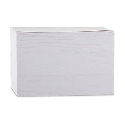 Amazon Basics Heavy Weight Ruled Index Cards for Studying and Note Taking, White, 3" x 5", 300 Count (Pack of 3) - size: 100 Count (Pack of 3), style: Ruled, 3x5, 300 Count