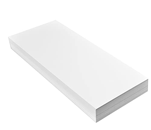 Home Advantage 4x9 Index Rack Business Marketing Note Cards Blank White - size: 4x9