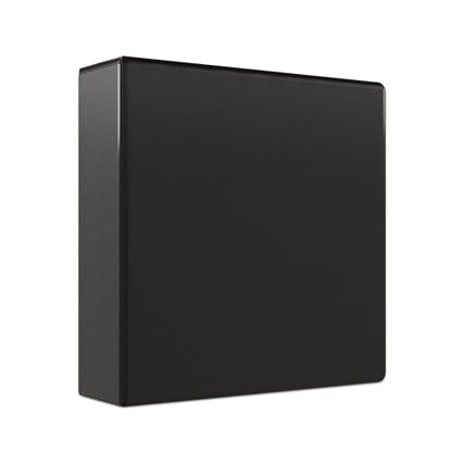 Staples Economy 3" 3‑Ring View Binders, D‑Ring, Black, High‑Capacity 600‑Sheet Storage – 3/Pack - color: Black, size: 3 Pack, style: 3'' Inch