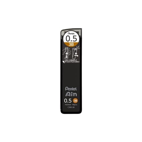 Pentel Ain Lead for 0.5mm 3B C285-3BO Mechanical Pencil