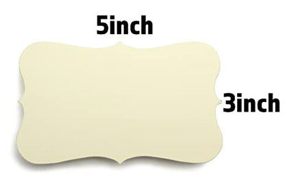 PPAPPAPPIYO 3x5 IVORY index card/Set of 72 Blank index cards 180gsm (Warm ivory) - color: IVORY