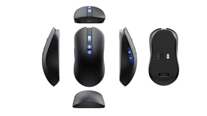 Azpen VoiceX Pro Wireless AI Mouse for PC and Laptop with Voice Input, Live Translation, ChatGPT Support, and One-Touch Search