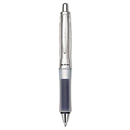 PILOT Dr. Grip Center of Gravity Refillable & Retractable Ballpoint Pen, Medium Point, Charcoal Grip, Black Ink, Single Pen (36180) - color: Charcoal Gray Grip, size: 1 Count (Pack of 1)