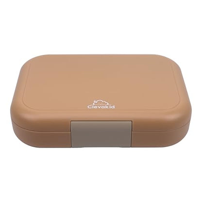 Bento Midi Lunch Box with carrying handle – 4 No-Mix Compartments | Microwave & Dishwasher Safe,Removable Tray | 900ML OZ (Pink Dark Powder) - color: Pink Dark Powder