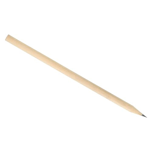 PATIKIL Brown Round Pencils, 50 Pack HB Graphite Pencils Wood Pencils Double-Ended Pencil for Classroom Office Engineering Marking - style: Round