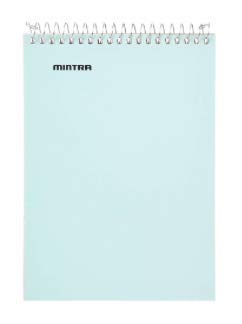 Mintra Office Small Spiral Notebooks (5x7 Top Spiral 4pk, Pastel) - color: Pastel, size: 5x7 Top Spiral 4pk