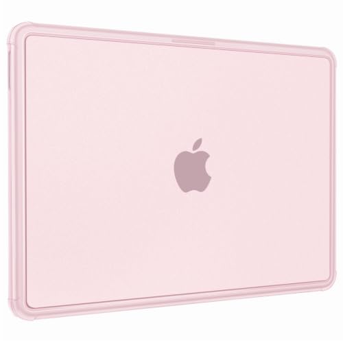 MOSISO Compatible with MacBook Neo 13 inch Case 2026 A3404 A3404 A18 Pro | Matte Finish Scratch & Fingerprint Resistant Hard Shell Case Cover with Anti-Cracking Reinforced Corners, Blush - color: Blush