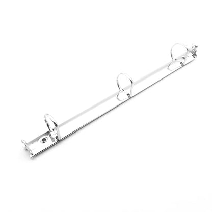 2Pack Letter Size 3 D-Rings Binder Mechanism with Trigger Booster, 1 inch Capacity,11 inch Sheet Size,20mm Base Width