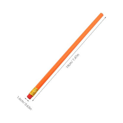COHEALI 24pcs Yellow Hb Wooden Pencils with Erasers, Classroom and Back to School Writing Supplies, Comfortable Grip Pencils for ’ Drawing and Writing