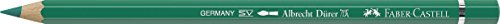 Faber-Castell Art & Graphic Albrecht Dürer Watercolour Pencil, (264), Dark Phthalo Green, For Art, Craft, Drawing, Sketching, Home, School, University, Colouring - color: Dark Phthalo Green