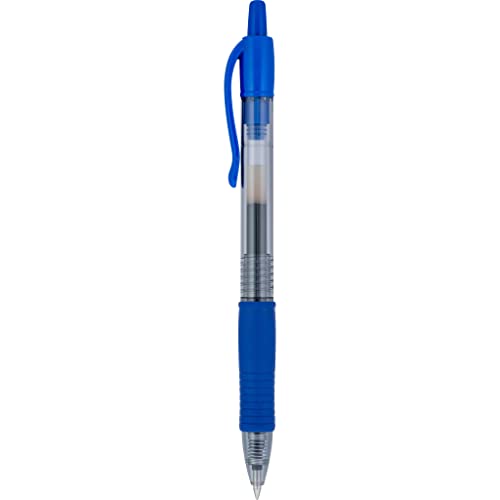 PILOT G2 Premium Gel Roller Pens,Fine Point 0.7 mm,Blue Ink Pens Fine Point,- Ideal for School,Journaling,and Office Writing,4 Count (Pack of 2) - color: Blue (Pack of 2)