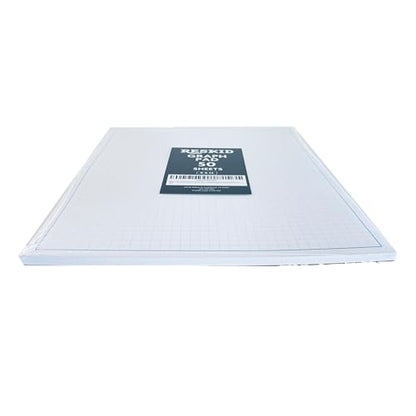 Reskid Blueprint and Graph Paper Pad - 50 Sheets Per Pad - 70lb Text - For Drawing, Designing, and More - Perfect Tool for Young Artists, Budding Designers, and Classroom Use (5, 9x12) - size: 9x12