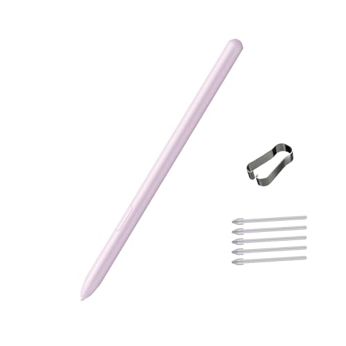 Galaxy Tab S9 FE Stylus Pen for Samsung Galaxy Tab S9 FE /S9 FE Plus/ S9 FE+ / S9 / S9+ SM-X510, SM-X516B S Pen for Samsung Galaxy Tab S9 FE with Nibs (Purple) - color: Purple