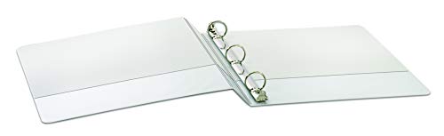 Cardinal Economy 3 Ring Binder, 1 Inch, Presentation View, White, Holds 225 Sheets, Nonstick, PVC Free, 4 Binders (79510),(Pack of 2) - size: 1-Inch (Pack of 2)