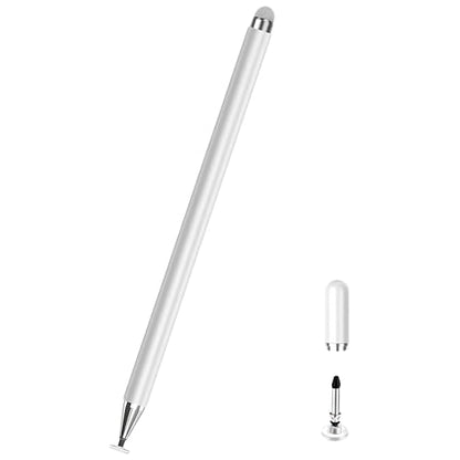 Stylus Pen for Samsung Galaxy Tab A11+/A11/A9Plus/A9/A8 Plus/A8/A7 Compatible with iPad iOS/Android 15/14 Tablet All Touch Devices Universal High Sensitive S Pen (White) - color: White