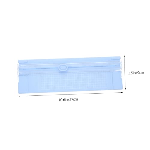 KALLORY Portable Paper Trimmer Small Manual Photo Cutting Tool for Crafting Scrapbooking and Office Use Effortless Operation with Elegant Design and Versatile Functionality