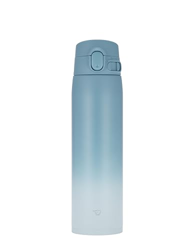 Zojirushi SM-VH72-GZ GoCafe Insulated Stainless Steel Mug, 24-Ounce (.72 liter), PFAS-free & BPA-free - color: Aqua Asagi, size: 24 Ounces