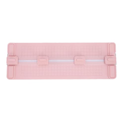 Hilitand Multi Function Paper Cutter Trimmer with Safe Hidden Blade and Wave Straight Cuts for Crafting A4 Paper and Photo Projects