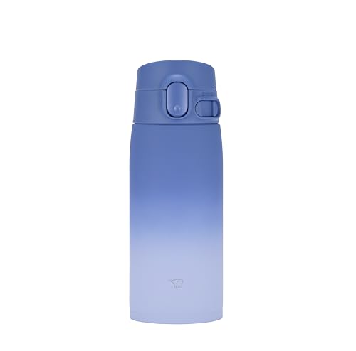 Zojirushi SM-VH48-AZ GoCafe Insulated Stainless Steel Mug, 16-Ounce (.48 liter), PFAS-free & BPA-free - color: Blue Ai, size: 16 Ounces