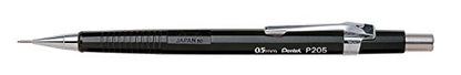 Pentel P200 Series Auto Mechanical Pencil Set of 4-0.3/0.5/0.7/0.9mm
