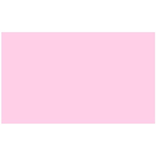 Colonial Cards: 150 Color Cardstock 3" x 5" Index Cards, Pink, Unruled - color: pink
