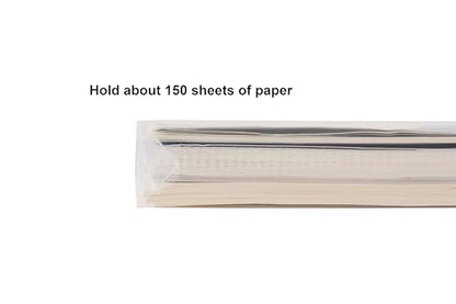 8.5 x 11 Letter Sized Clear Plastic Envelopes with Expanding Gusset Document File Storage Holder 10 Pack Hook Loop Closure - color: 10 Pack
