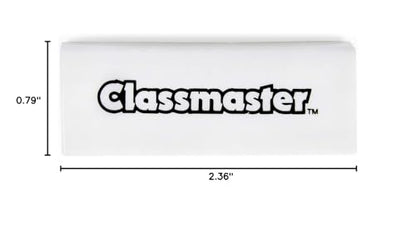 Classmaster Large Plastic Pencil Erasers 20-Pieces
