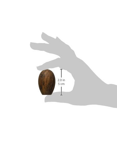 e+m Think Big Pencil Sharpener, Zebrano Natural Wood (2887-55)