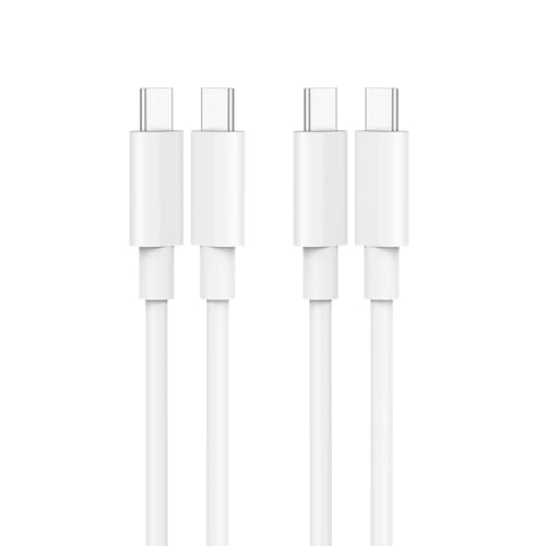 IFEART 2 Pack 3.3ft/1m 100W USB C to USBC Cable for iPhone 15/16, MacBook Pro/Air Charger, iPad Pro 12.9/11, iPad Air 5/4, Mini 6, Samsung Galaxy, Type C Super Fast Charging Cord - size: 3.3ft
