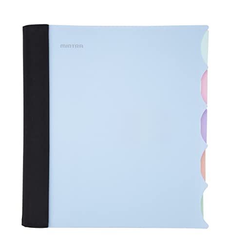 Mintra Office Durable PREMIUM Spiral Notebook (Arctic Ice, 5 Subject (8.5in x 11in)) - color: Arctic Ice, size: 5 Subject (8.5in x 11in)