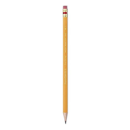 Paper Mate Everstrong #2 Pencils, Hb (#2), Black Lead, Gold Barrel, Dozen