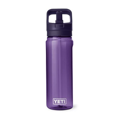 YETI Yonder 750 ml/25 oz Water Bottle with Yonder Straw Cap, Pace Purple - color: Pace Purple, size: 25 Ounces