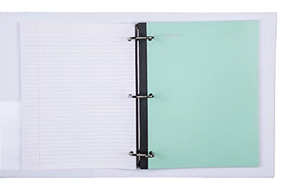 Mintra Wireless Notebook 3pk - 80 Sheets Paper - College Ruled (Sage Green, Salmon, Lavender) - color: Sage Green, Salmon, Lavender