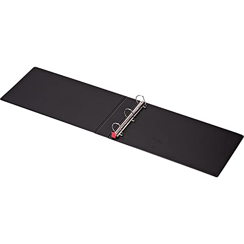 Cardinal Premier Easy Open 11" x 17", Locking Slant-D Ring Binder, 2", Black (12132) - size: 2-Inch